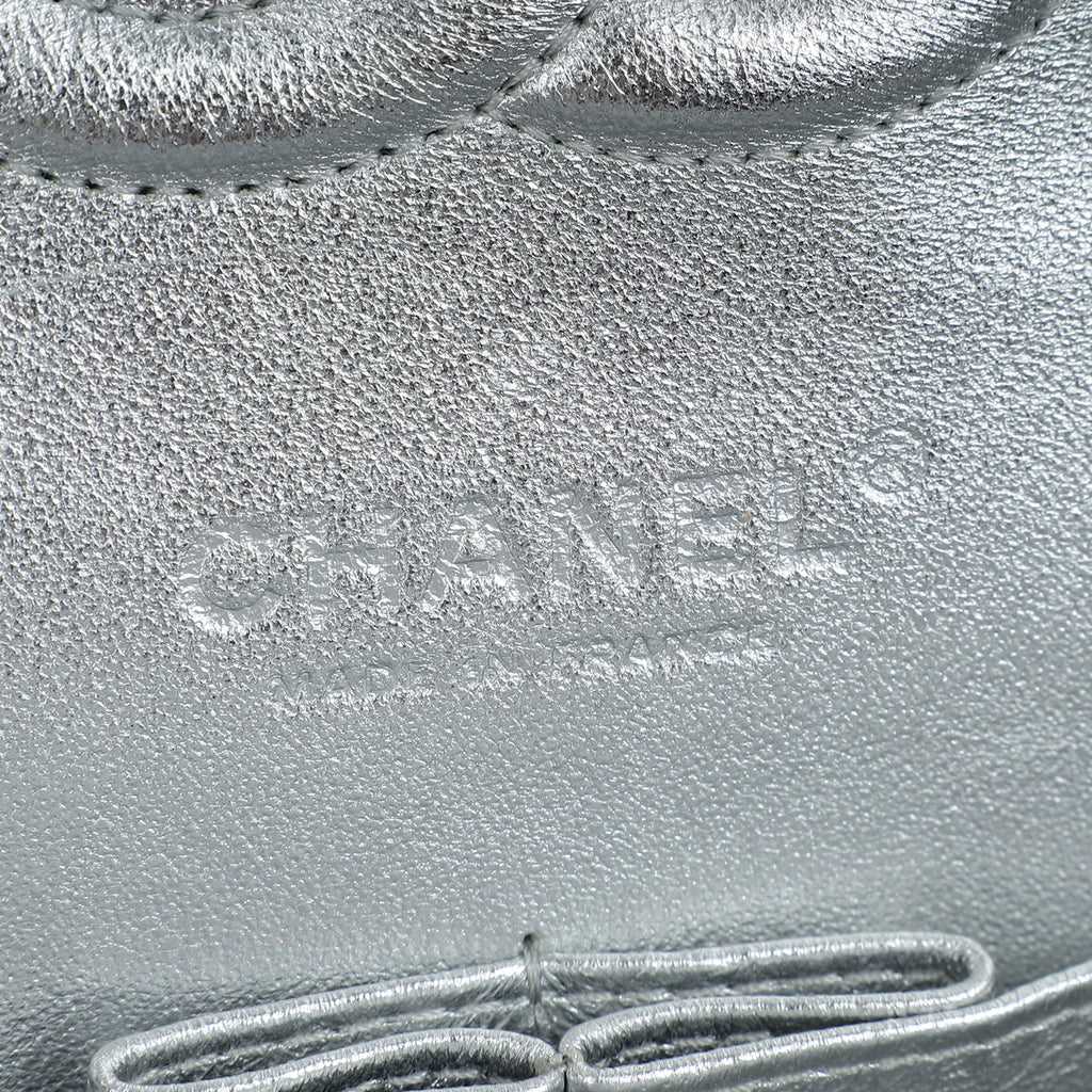 Chanel Metallic Classic Double Flap Medium Bag
