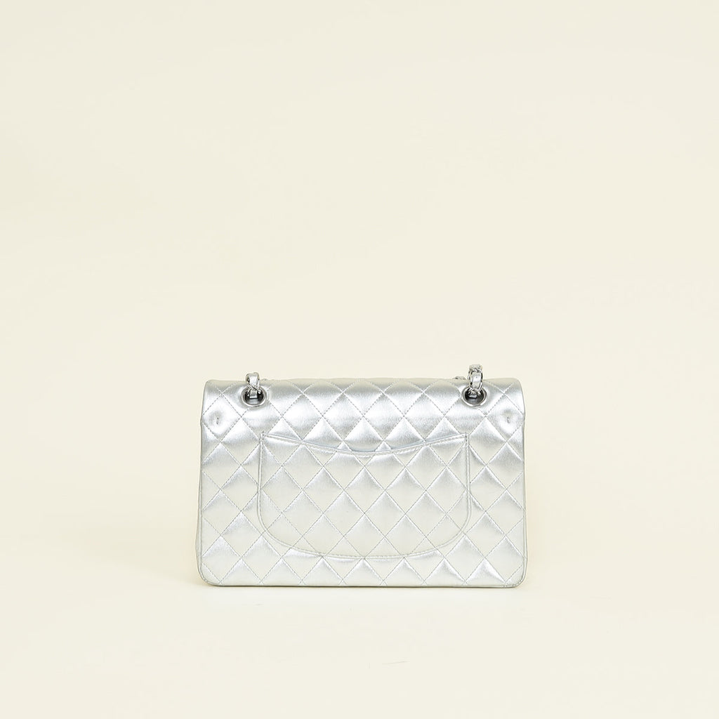 Chanel Metallic Classic Double Flap Medium Bag