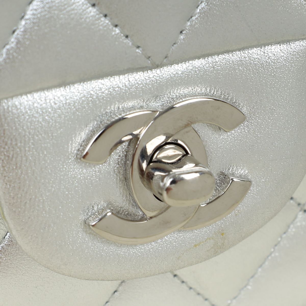 Chanel Metallic Classic Double Flap Medium Bag
