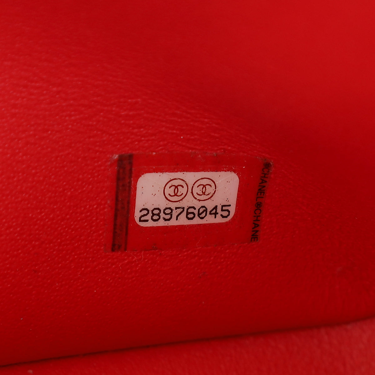 Chanel Red Classic Double Flap Jumbo Bag