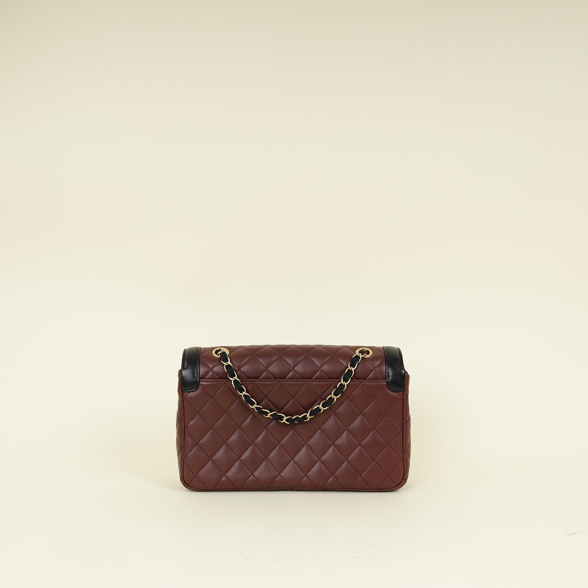 Chanel Bicolor CC Quilted Two Tone Day Flap Bag