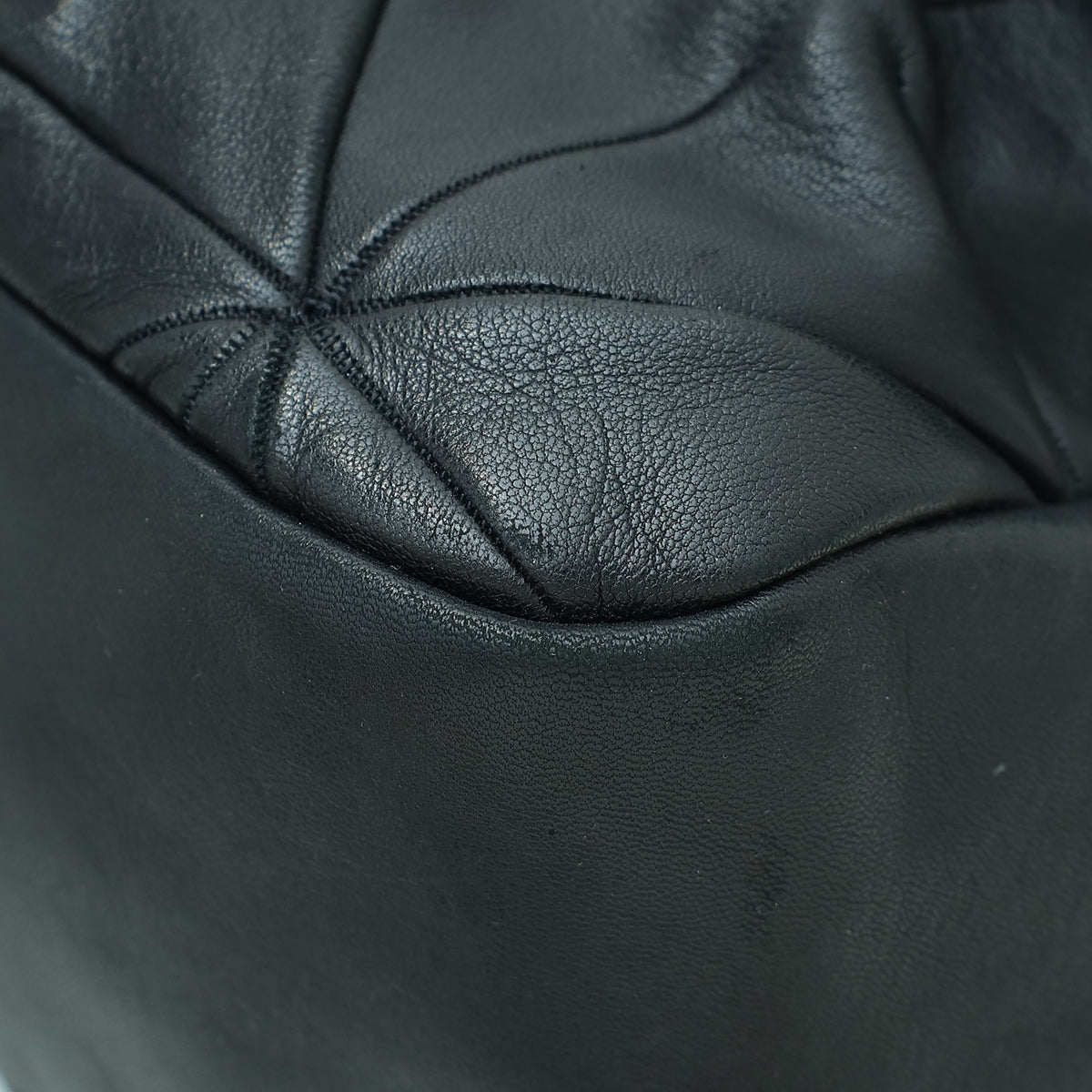 Chanel Black CC Quilted Soft Squares Origami Large Flap Bag