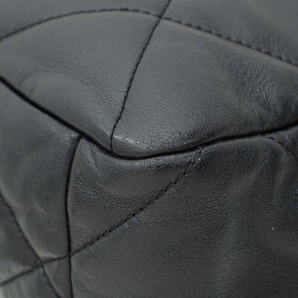 Chanel Black CC 19 Large Flap Bag