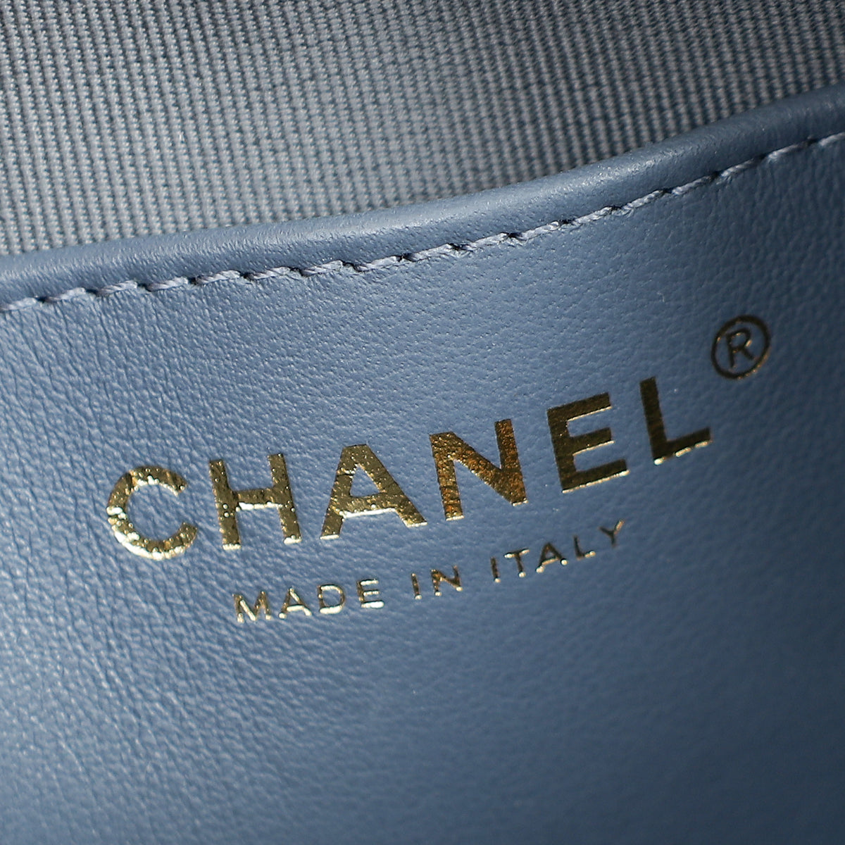 Chanel Stone Blue 19 Hobo Bag