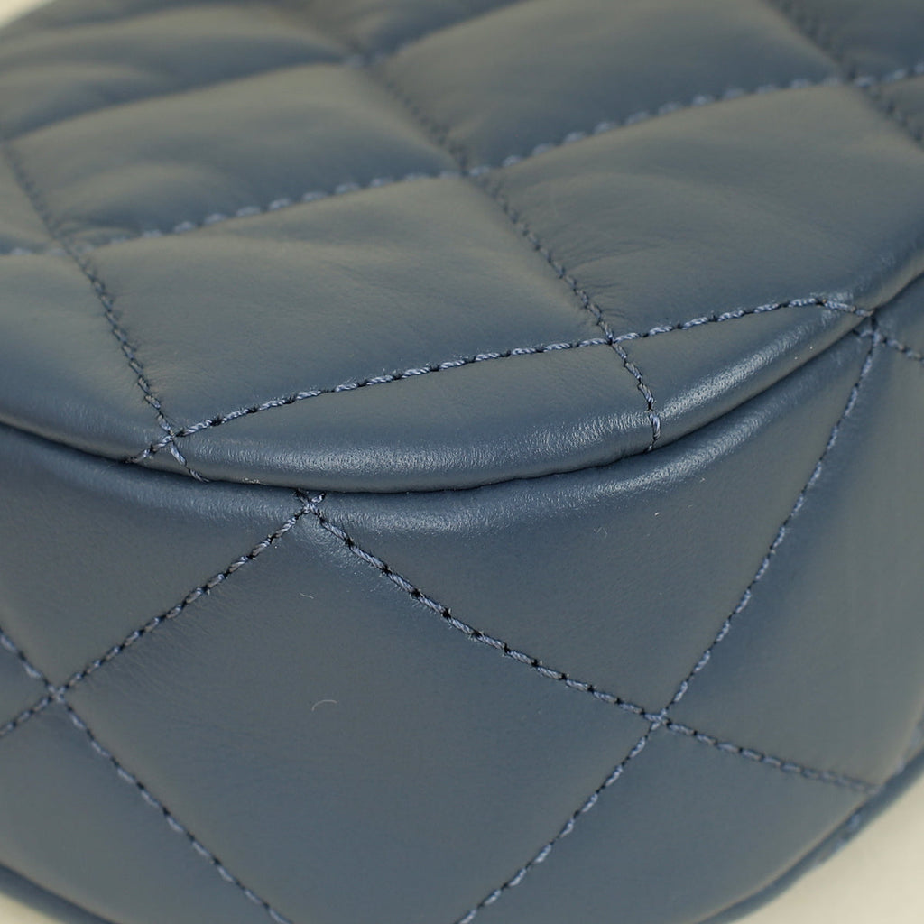 Chanel Stone Blue 19 Hobo Bag