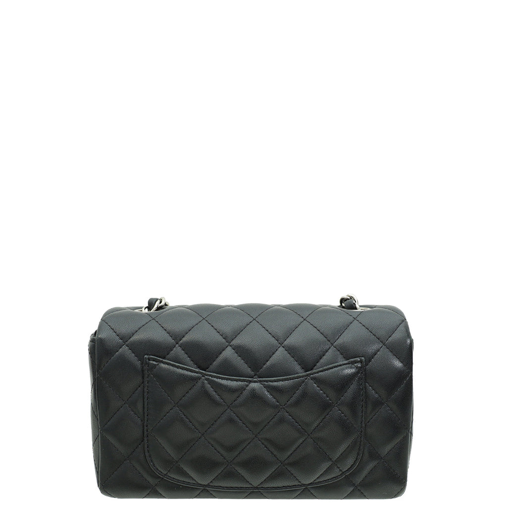 Chanel Black Classic Mini Rectangular Flap Bag
