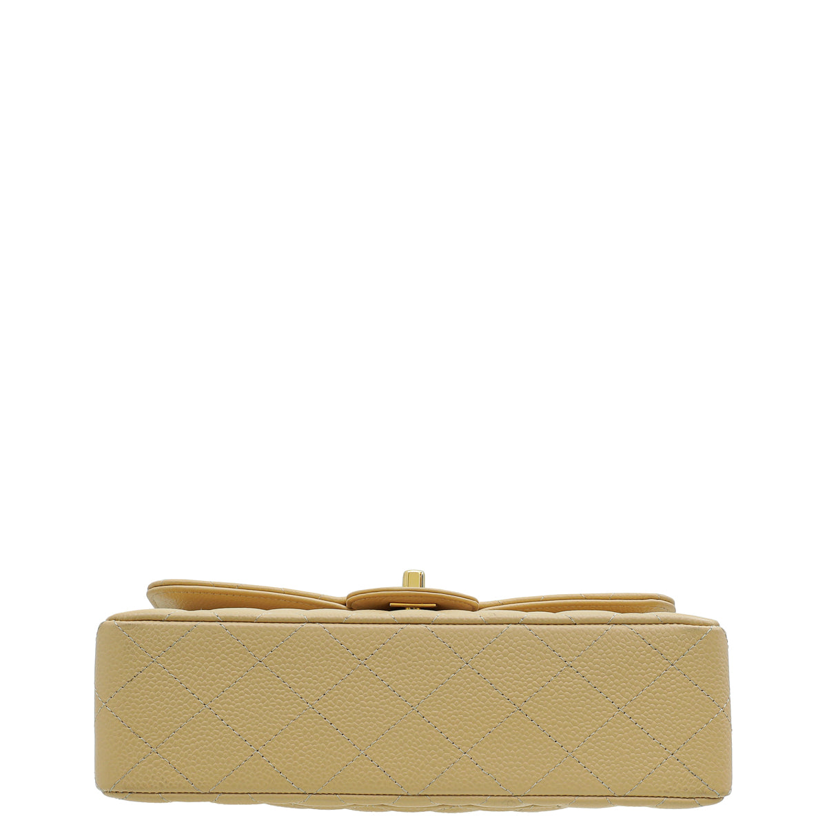 Chanel Beige Classic Double Flap Small Bag