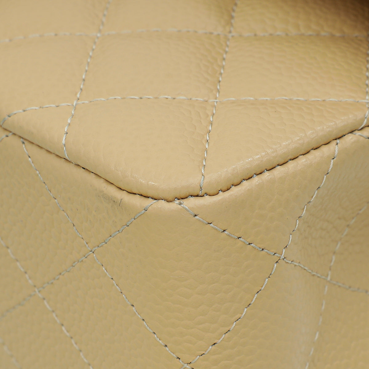 Chanel Beige Classic Double Flap Small Bag