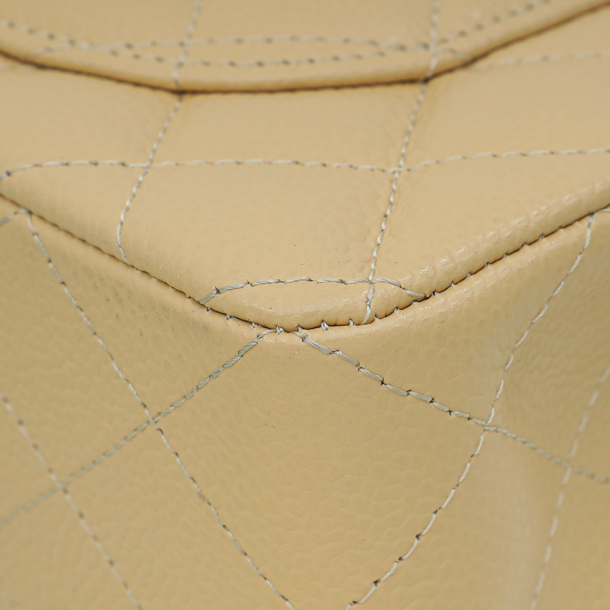 Chanel Beige Classic Double Flap Small Bag