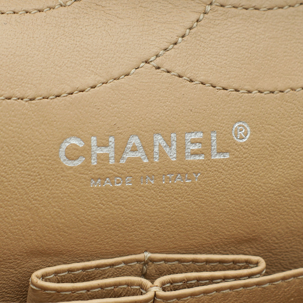 Chanel Beige 2.55 Reissue Double Flap Bag