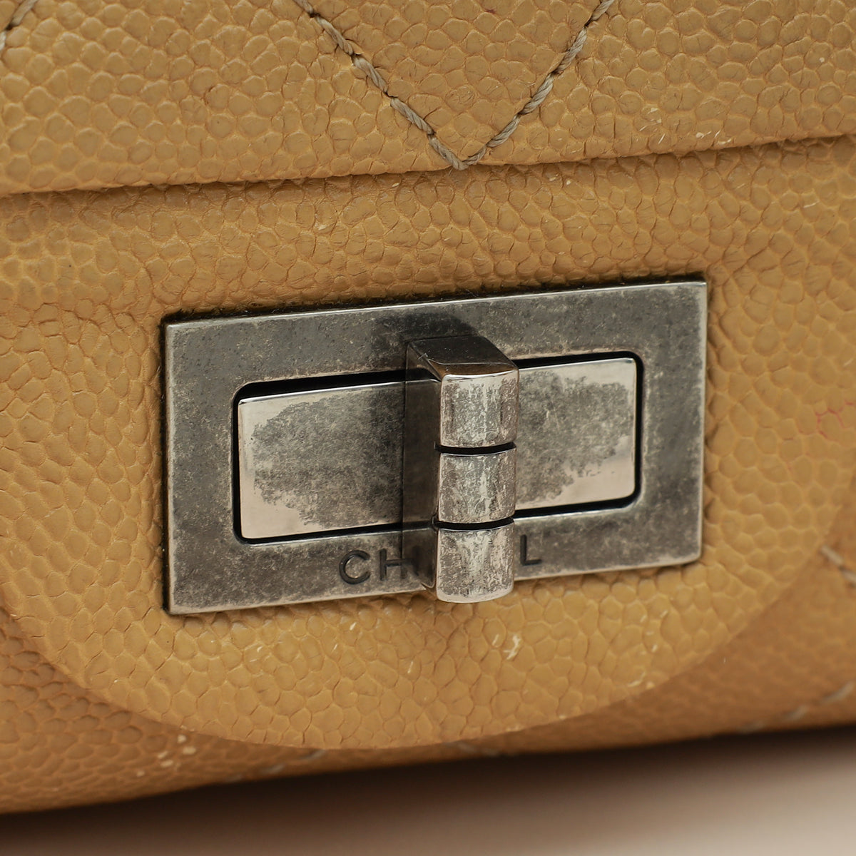 Chanel Beige 2.55 Reissue Double Flap Bag