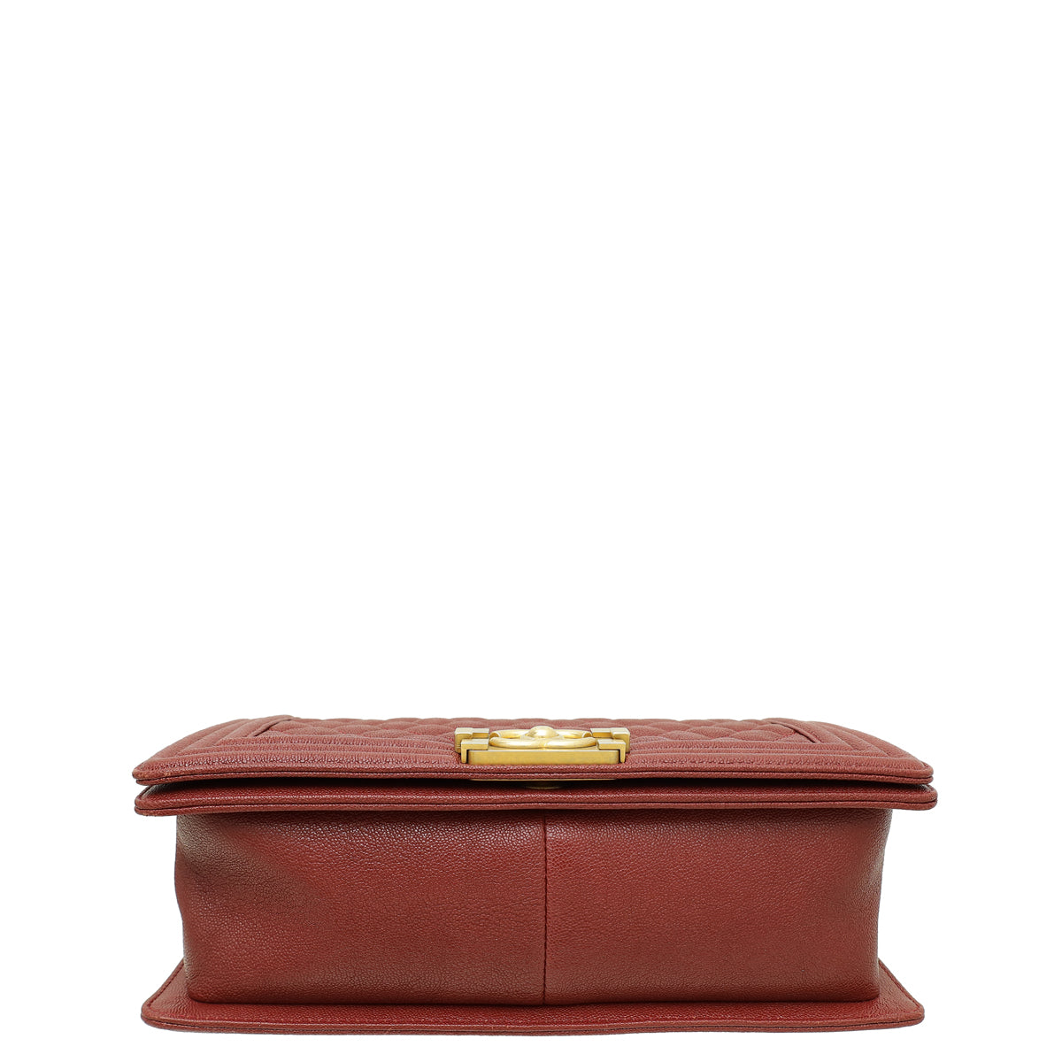Chanel Burgundy Le Boy Medium Flap Bag