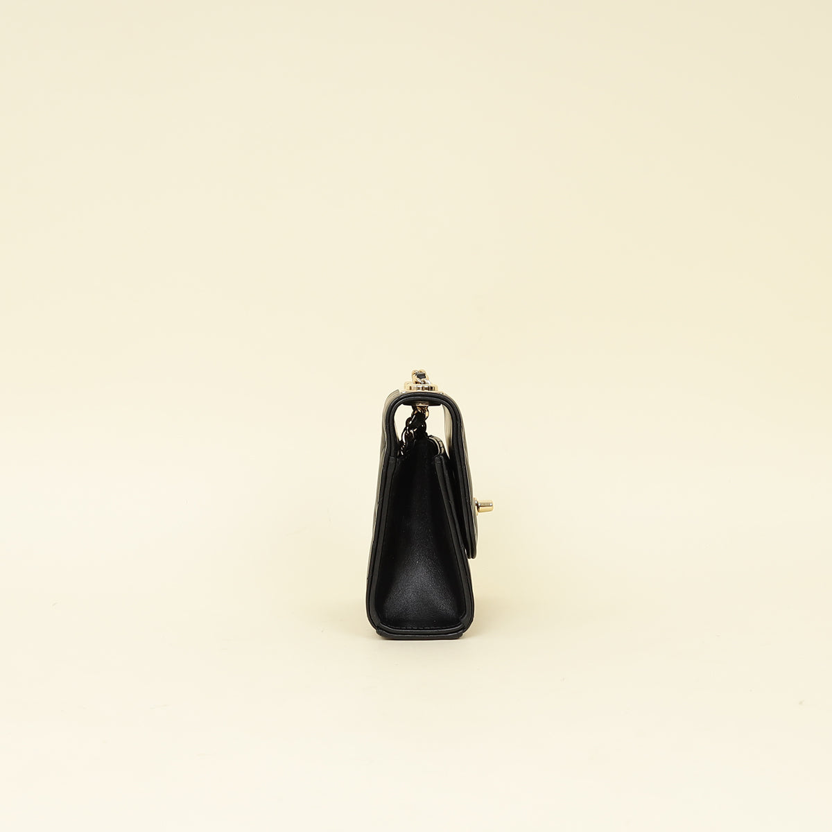 Chanel Black CC Mini Trendy Clutch With Chain
