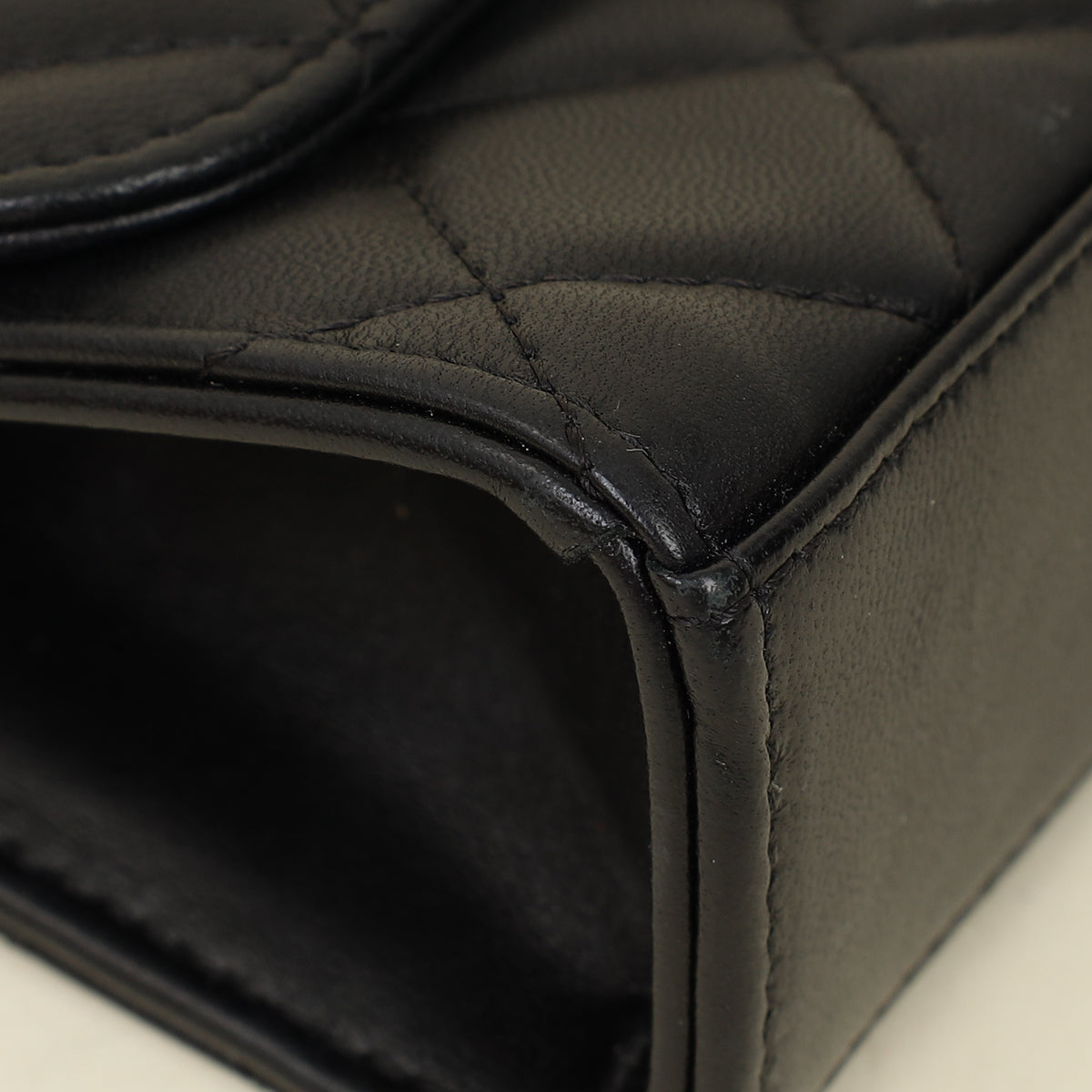 Chanel Black CC Mini Trendy Clutch With Chain