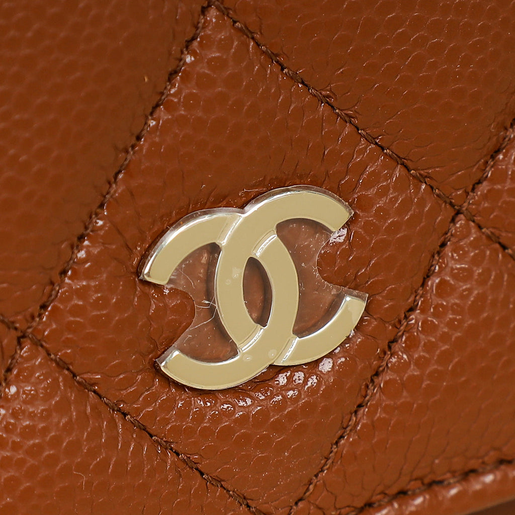 Chanel Brown Classic Wallet on Chain