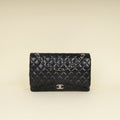 Chanel Black CC Classic Double Flap Maxi Bag