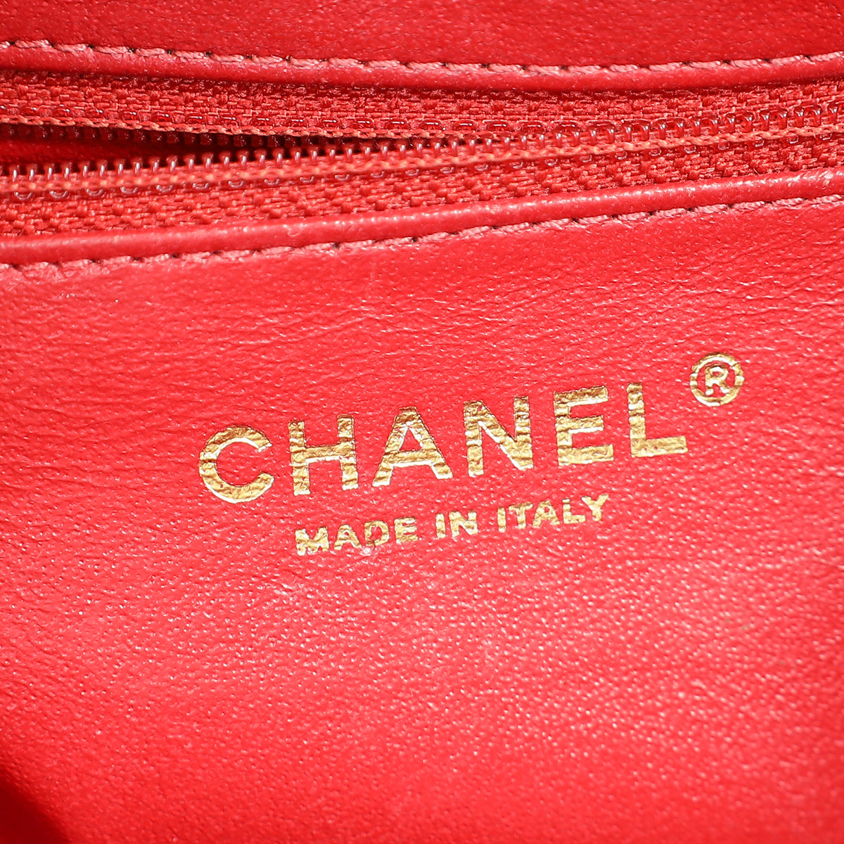 Chanel Red CC Business Affinity Small Flap Bag