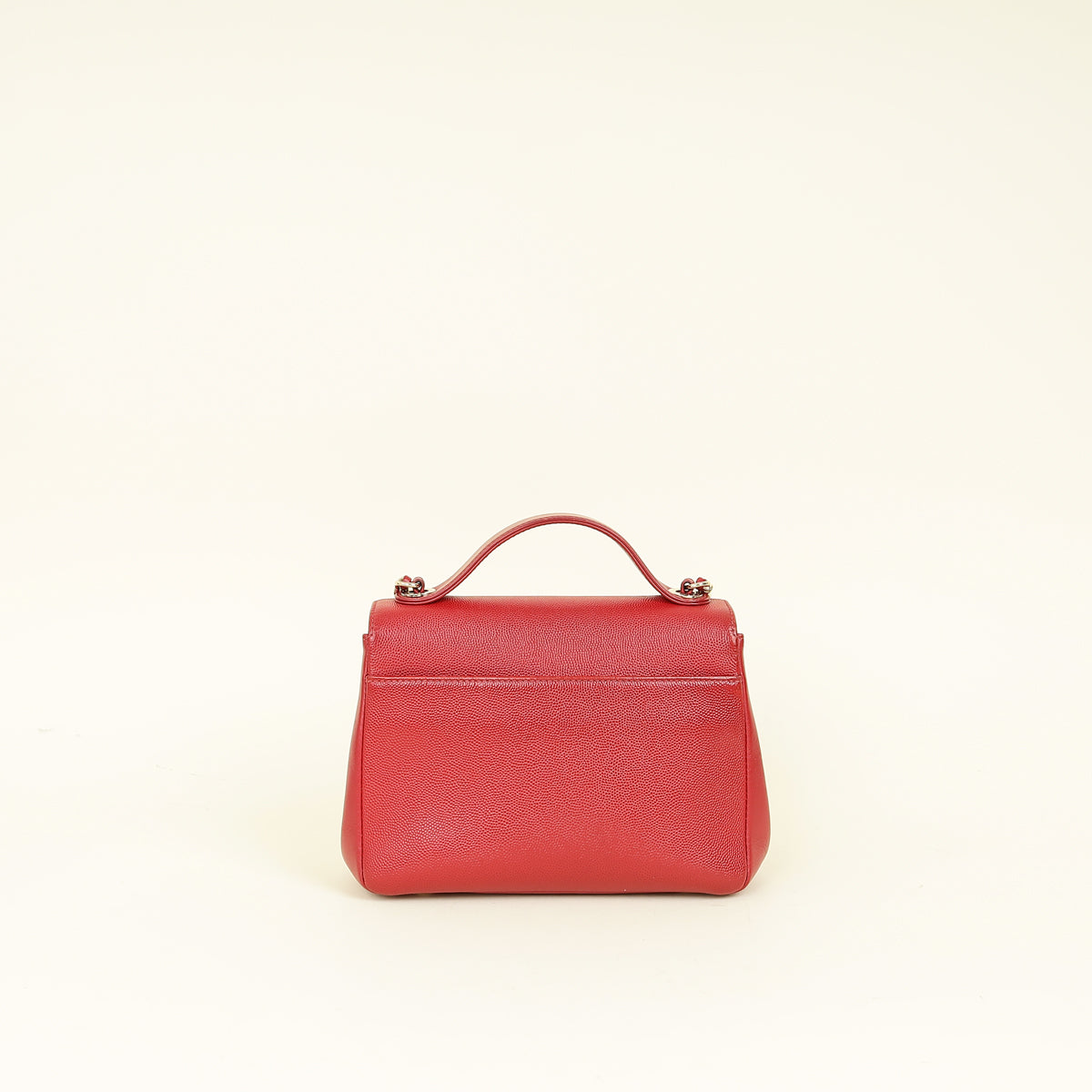 Chanel Red CC Business Affinity Small Flap Bag
