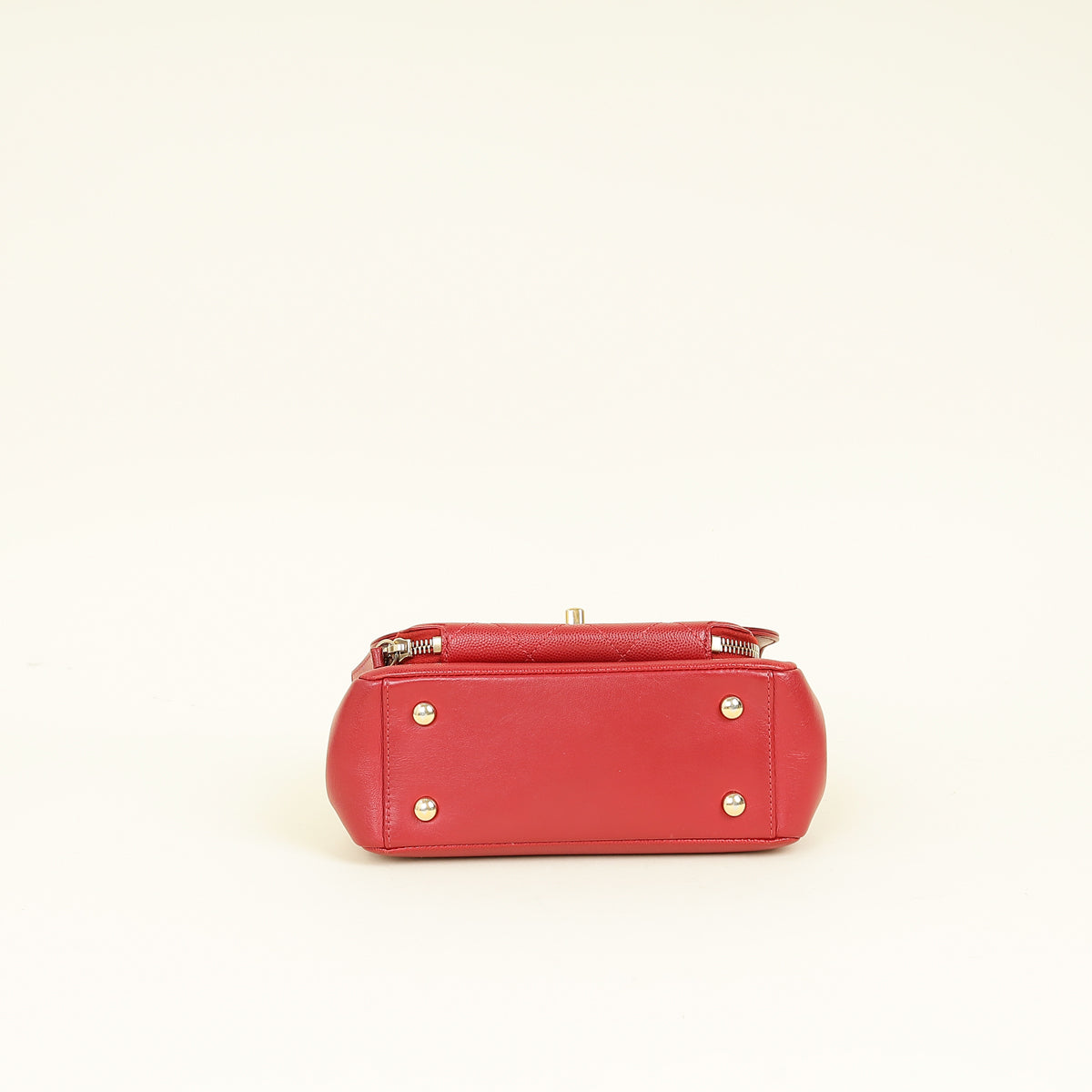 Chanel Red CC Business Affinity Small Flap Bag