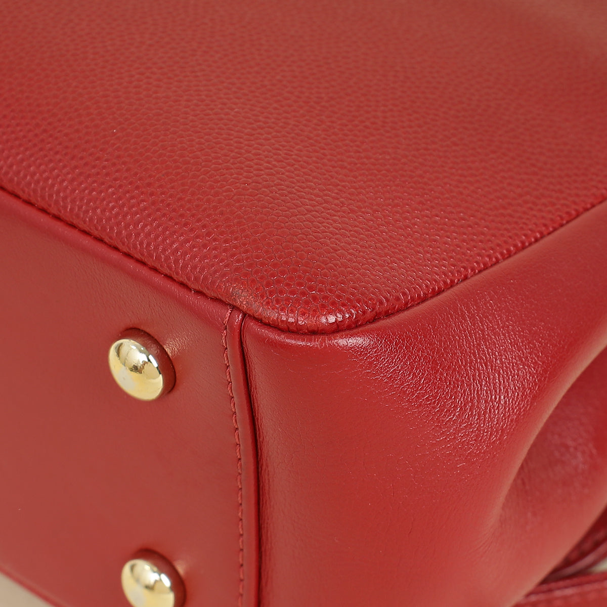 Chanel Red CC Business Affinity Small Flap Bag