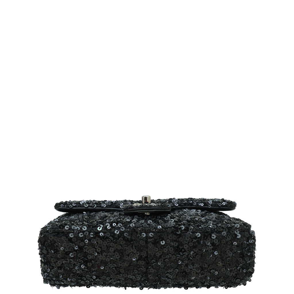 Chanel Bicolor CC Shaded Sequins Mini Flap Bag