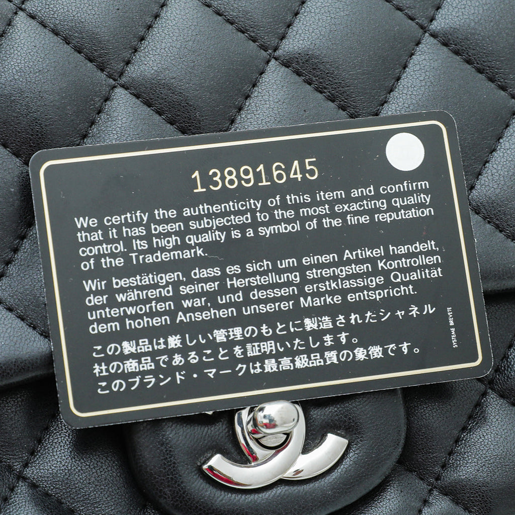 Chanel Black Mini Square Classic FLap Bag
