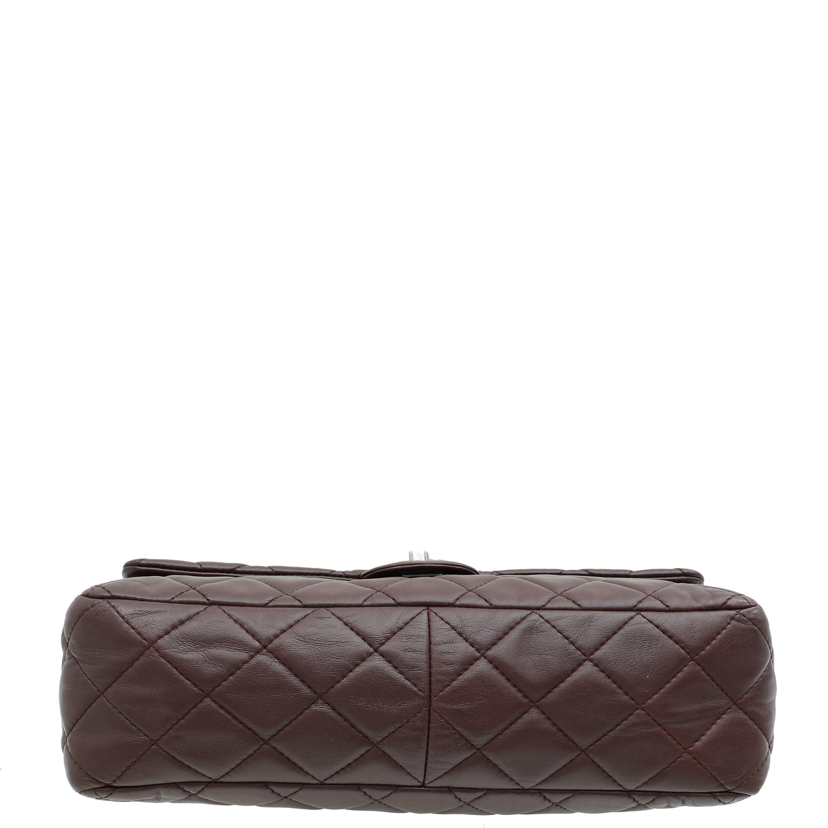 Chanel Burgundy CC Pockets Side Flap Bag