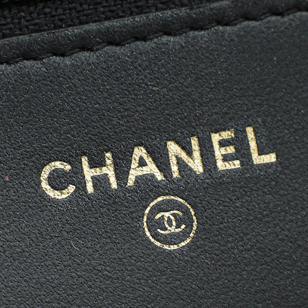 Chanel Black Le Boy Wallet On Chain