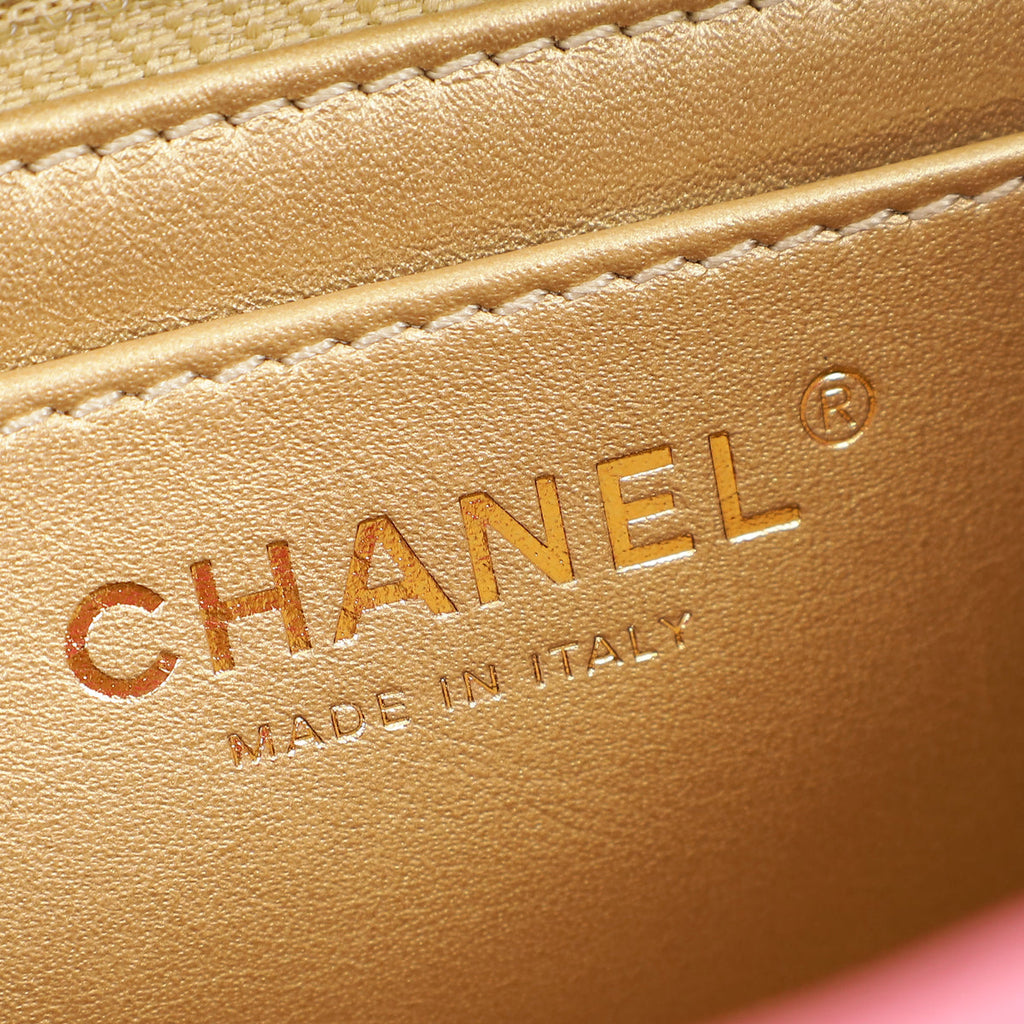 Chanel Pink CC Coco Crush Mini Flap Bag