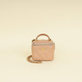 Chanel Nude CC Top Handle Mini Vanity Bag