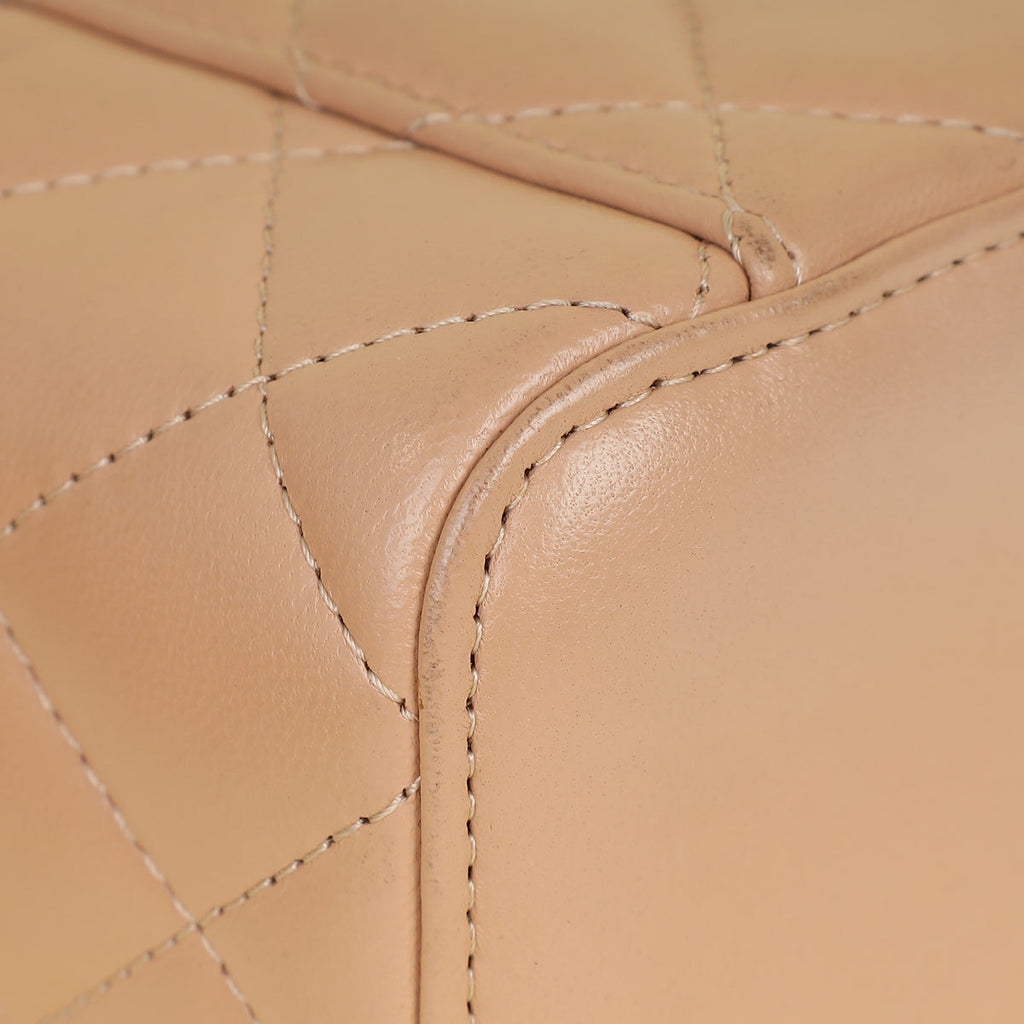 Chanel Nude CC Top Handle Mini Vanity Bag
