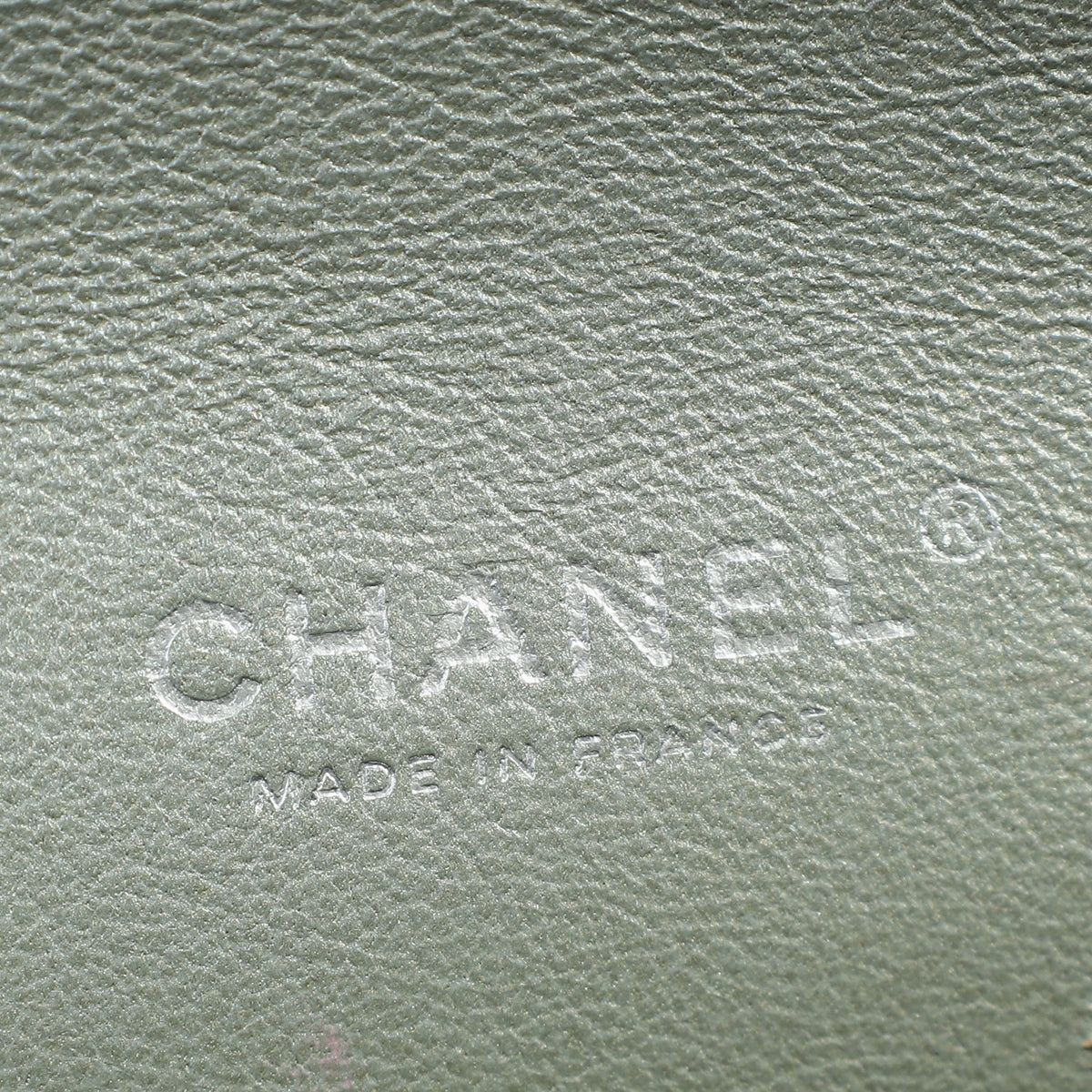 Chanel Metallic Light Mint CC Classic Double Flap Maxi Bag