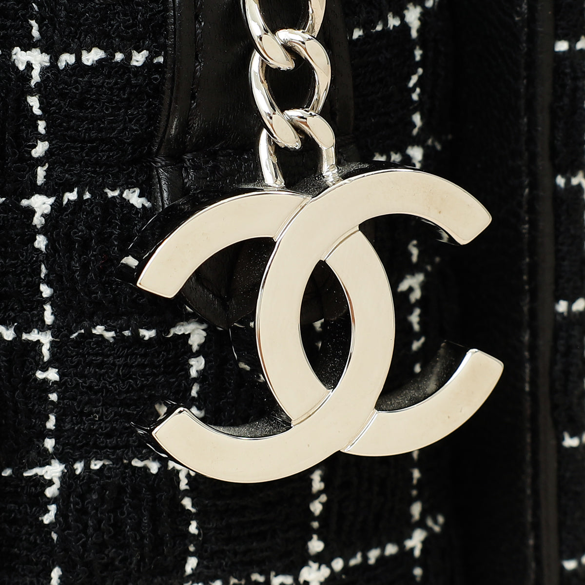 Chanel Black Tweed Lucite Absolute Bag