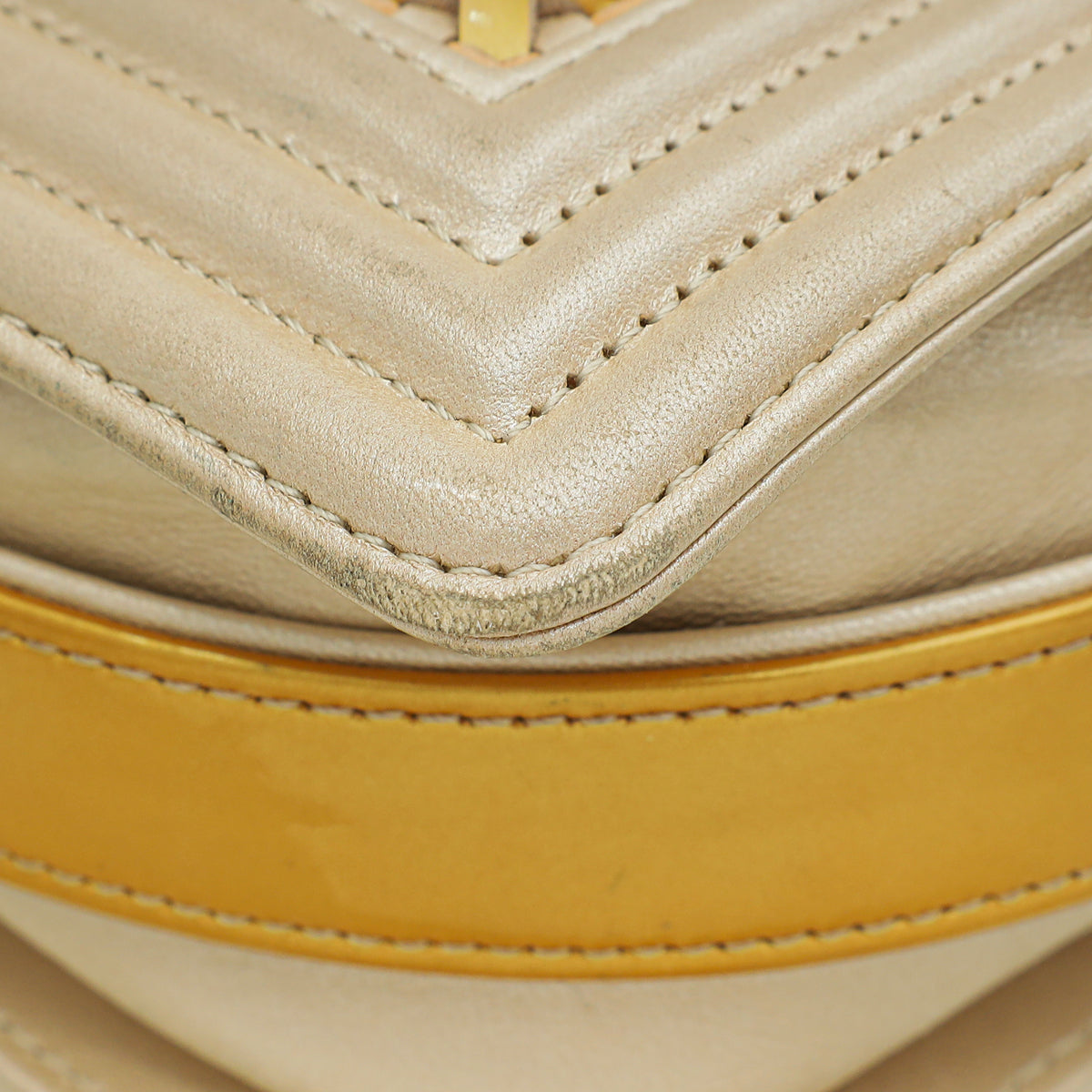 Chanel Bicolor Braided Medium Le Boy Flap Bag