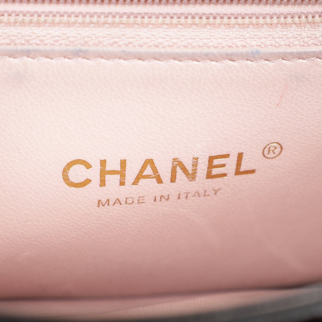 Chanel Black CC Straight Line Flap Small Bag