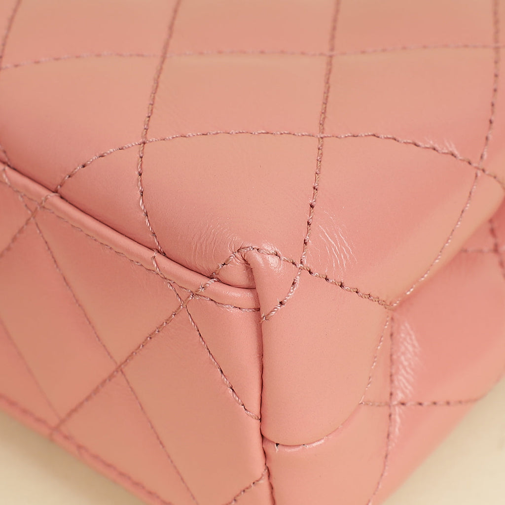 Chanel Coral Pink Mini Kelly Bag