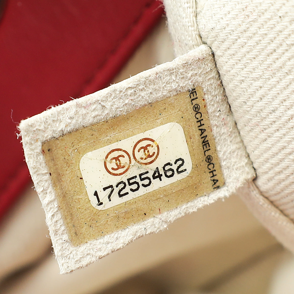 Chanel Red Timeless CC Tote Bag