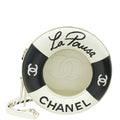 Chanel Bicolor CC Coco Lifesaver Round Crossbody Bag