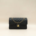 Chanel Black CC Classic Double Flap Small Bag