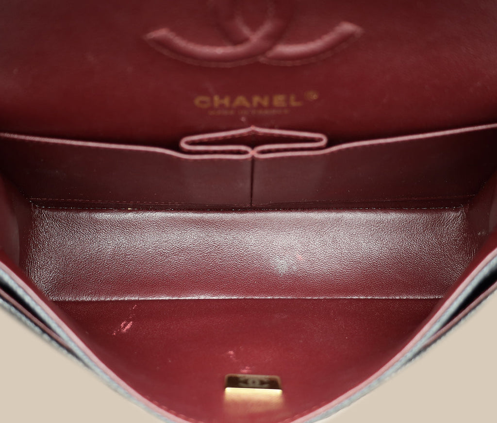 Chanel Black CC Classic Double Flap Small Bag