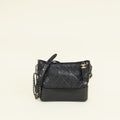 Chanel Black Gabrielle Hobo Medium Bag