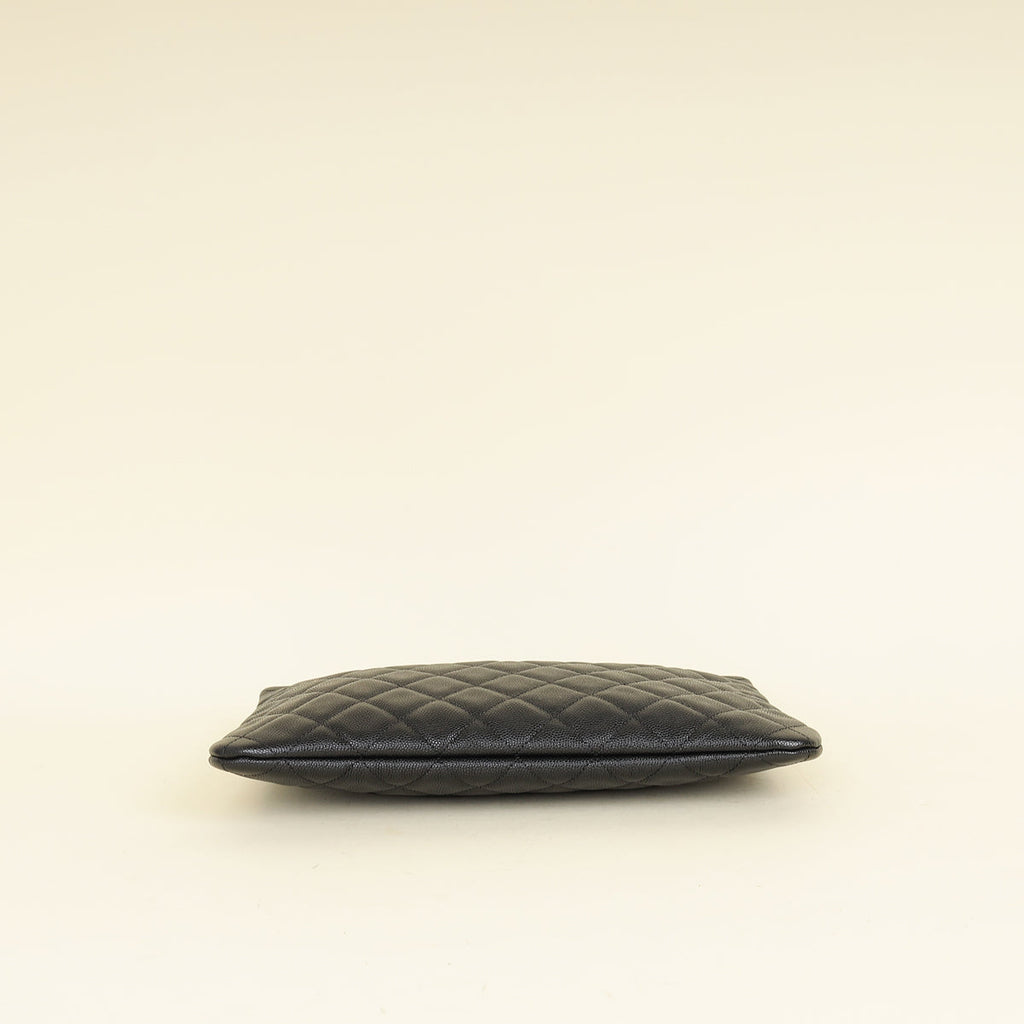 Chanel Black Classic Zipped Pouch