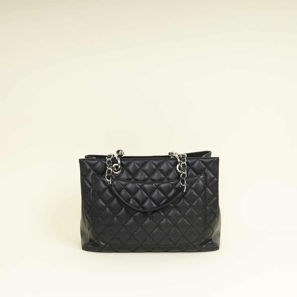 Chanel Black CC GST Tote Medium Bag