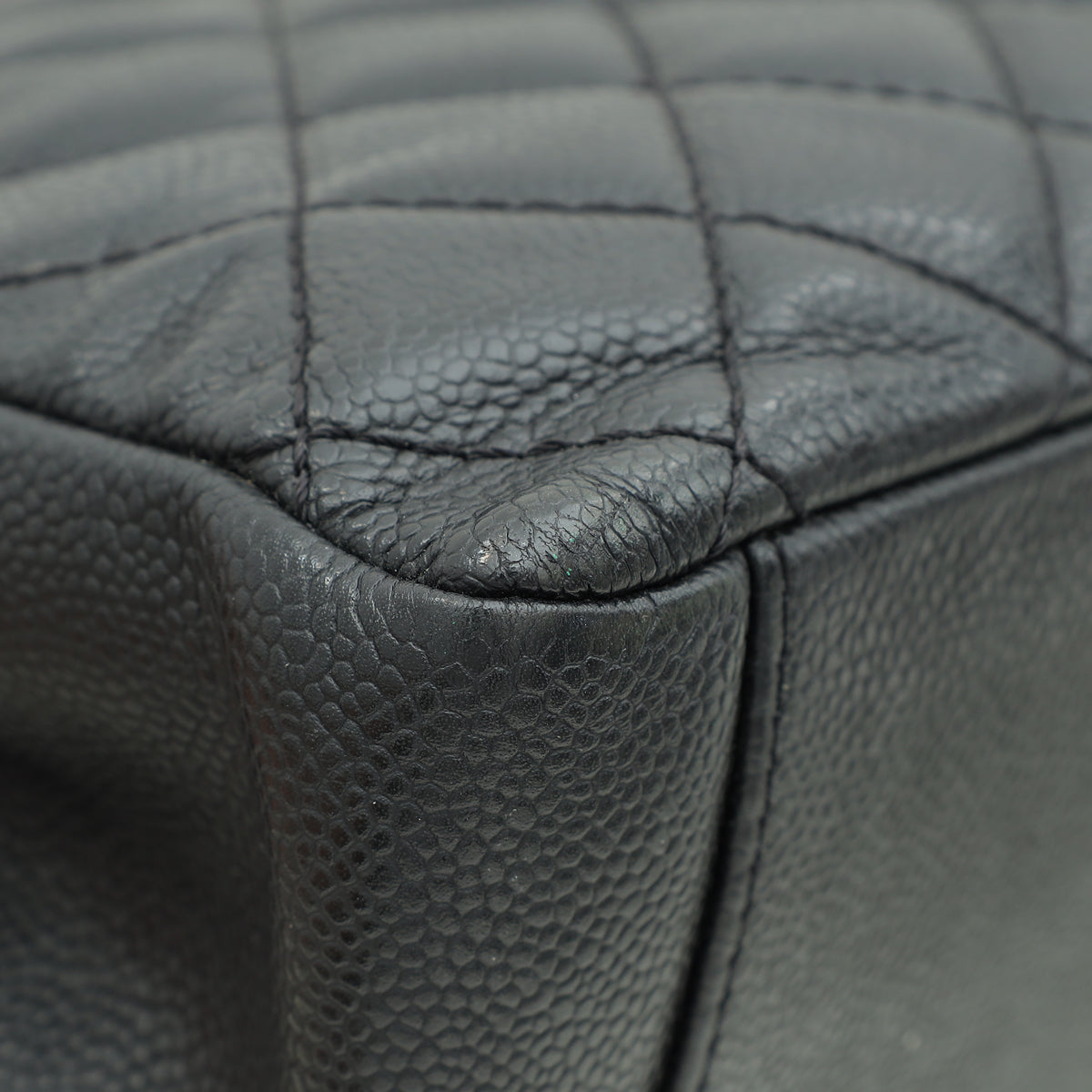 Chanel Black CC GST Medium Tote Bag
