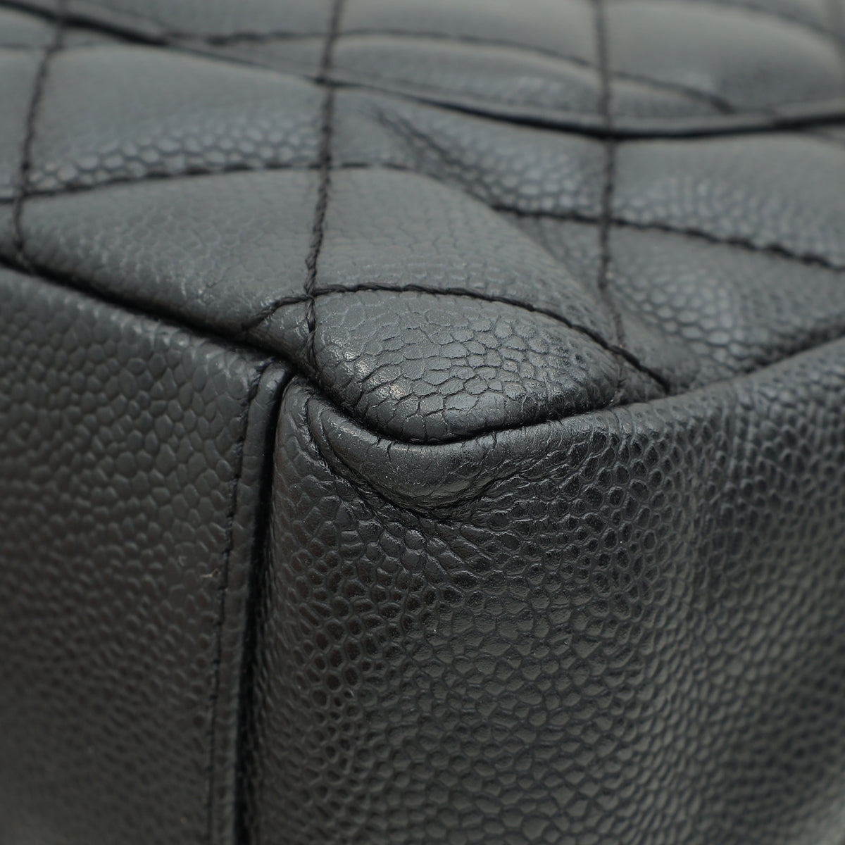 Chanel Black CC GST Medium Tote Bag