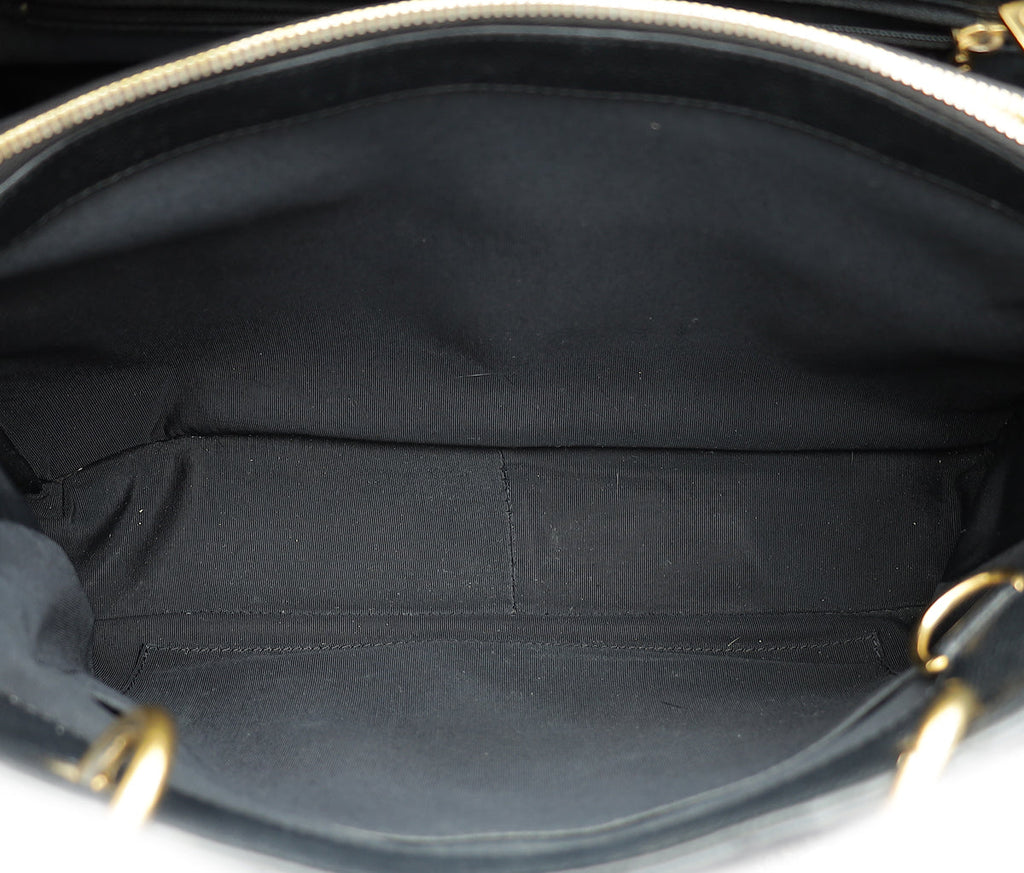 Chanel Black CC GST Medium Tote Bag