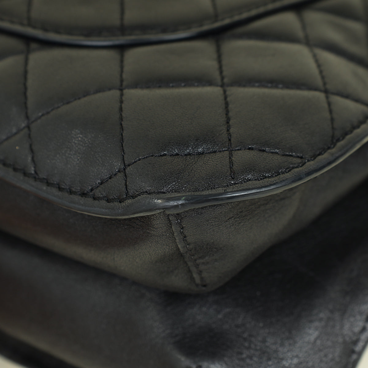 Chanel Black CC Rock in Rome Flap Bag