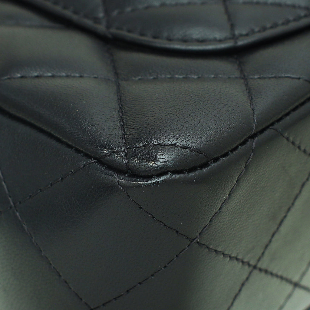 Chanel Black CC Mini Rectangular Flap Bag