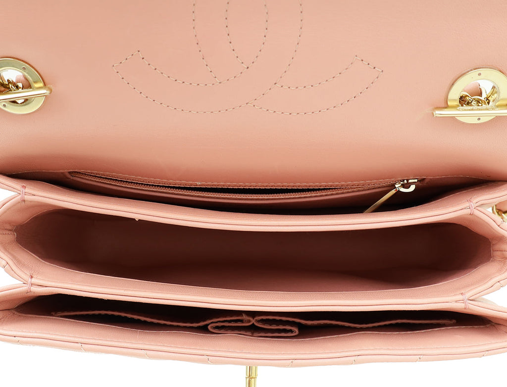 Chanel Pink CC Trendy Flap Bag