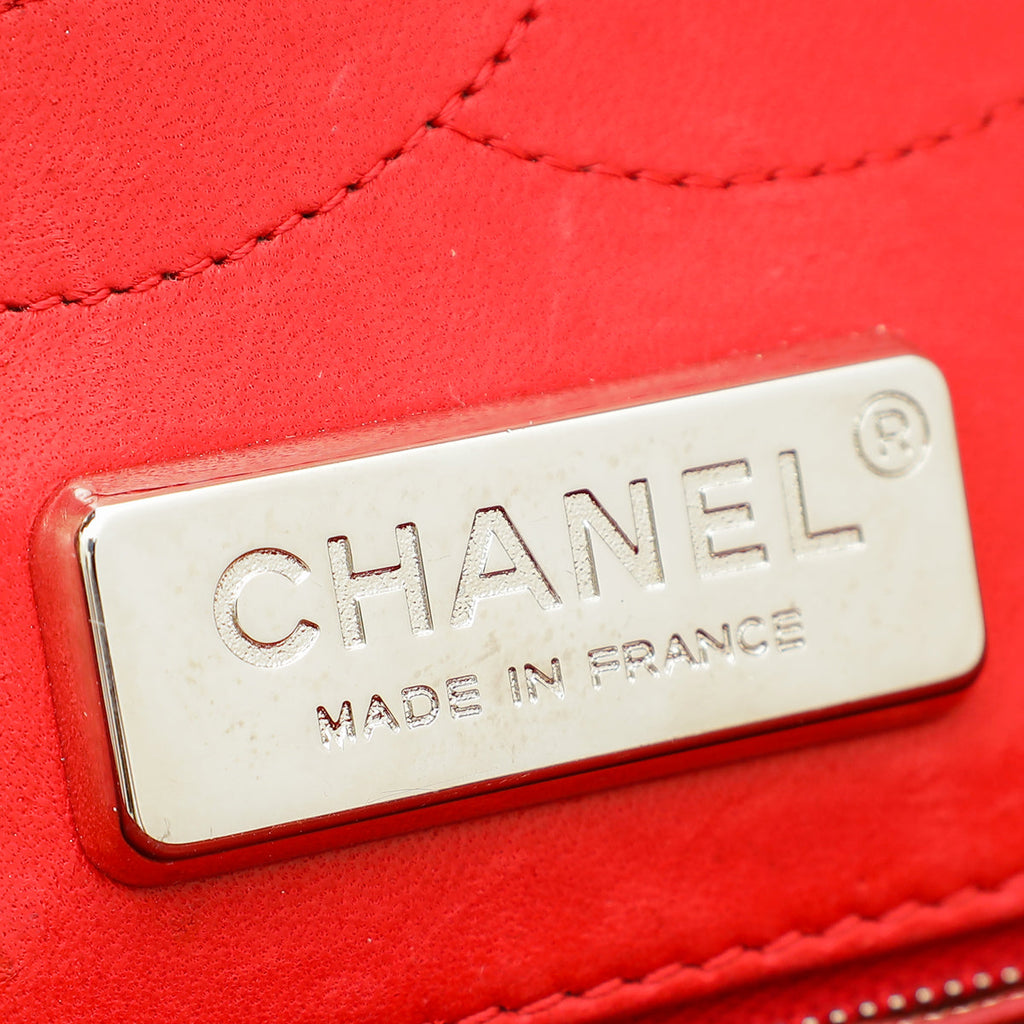 Chanel Black Shiny Alligator Classic Double Flap Maxi Bag